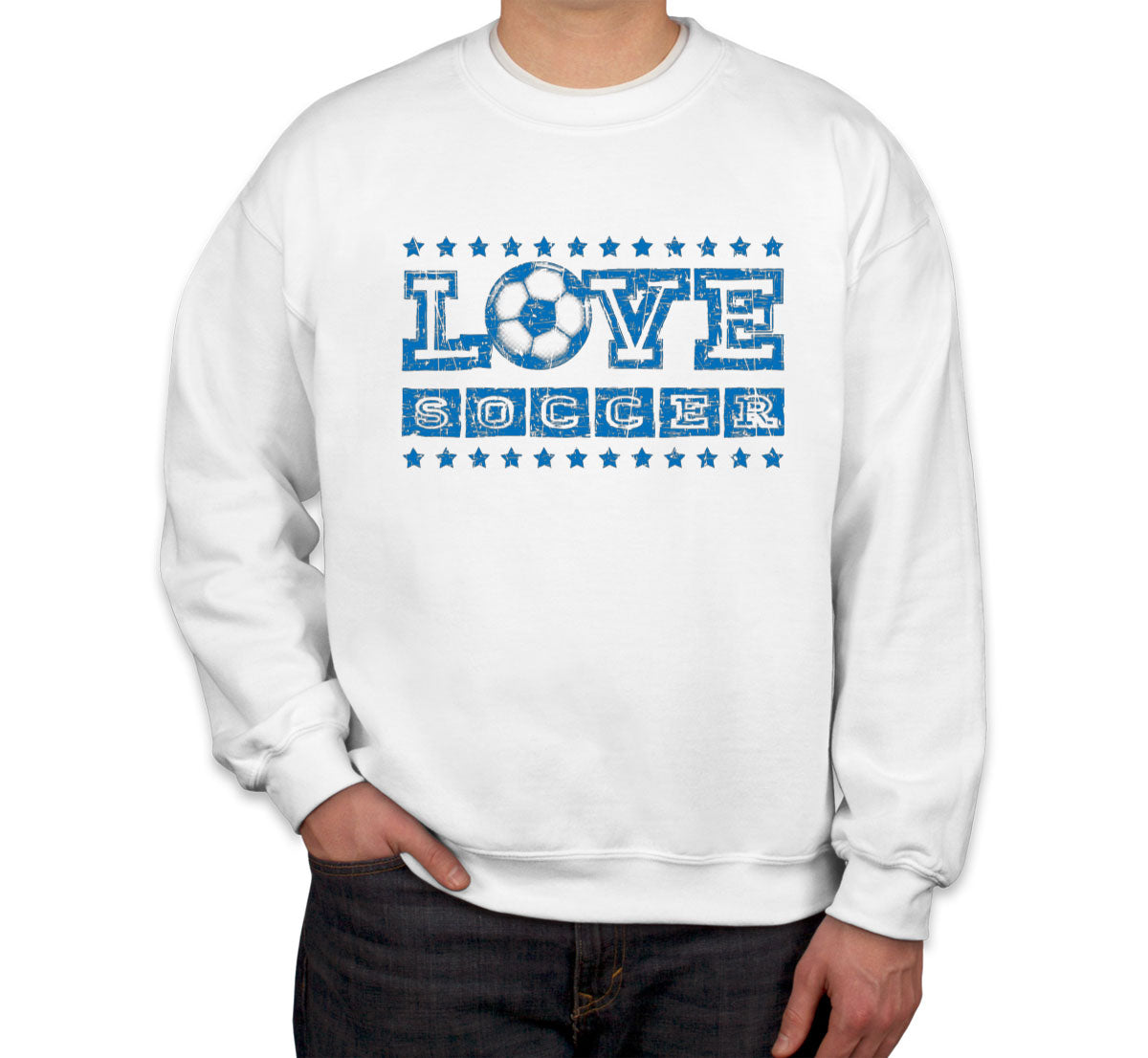 Love Soccer Unisex Sweatshirt