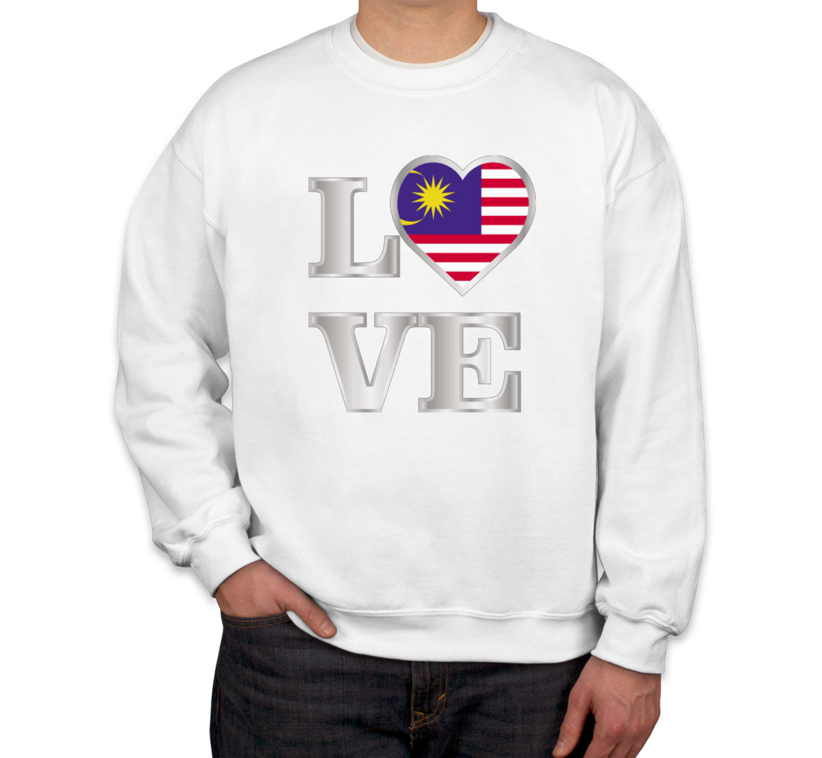 Malaysia Love Unisex Sweatshirt