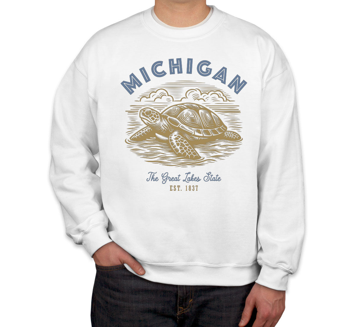Michigan State Vintage Unisex Sweatshirt