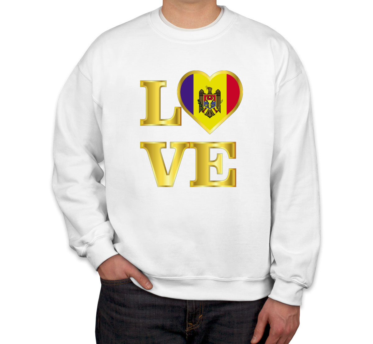 Moldova Love Unisex Sweatshirt