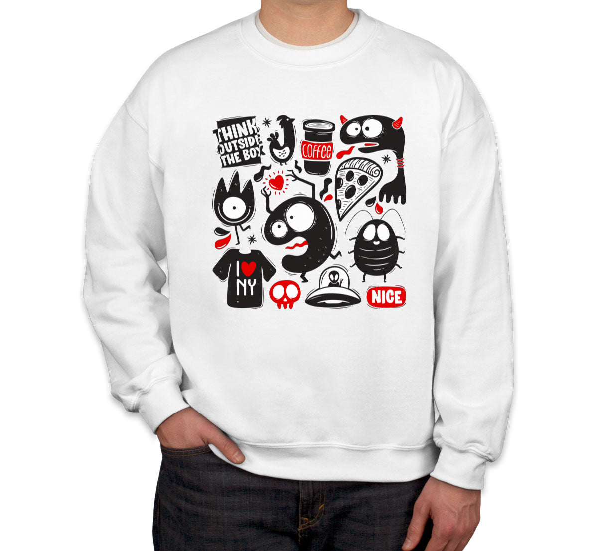 Monster Set Unisex Sweatshirt