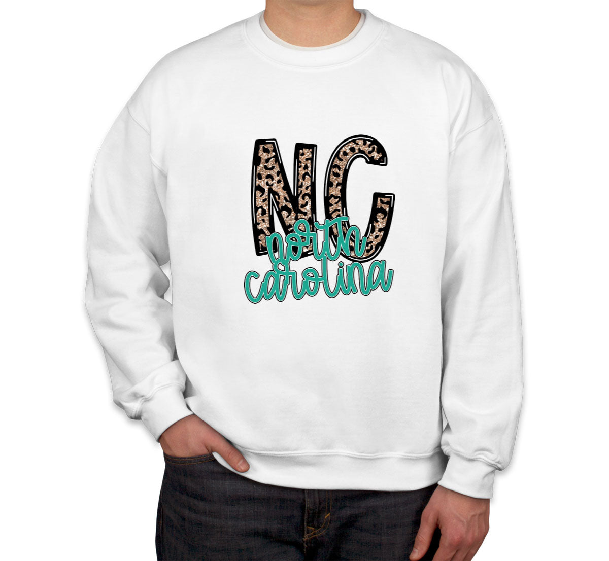 North Carolina State Abbreviation Unisex Sweatshirt