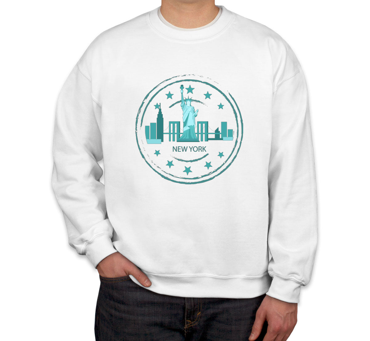 New York Stamp Unisex Sweatshirt
