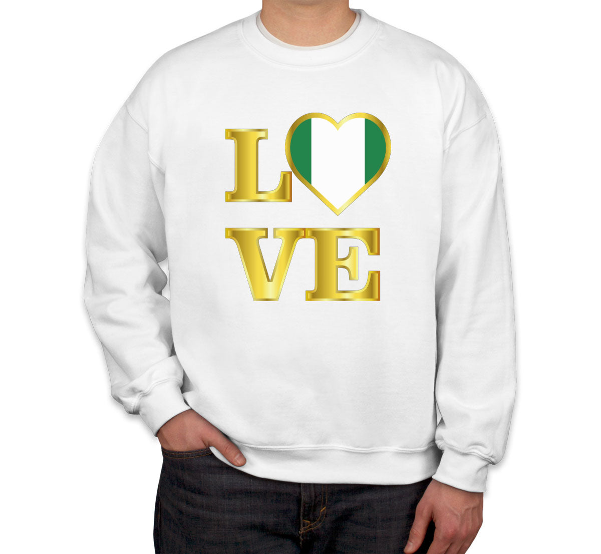 Nigeria Love Unisex Sweatshirt