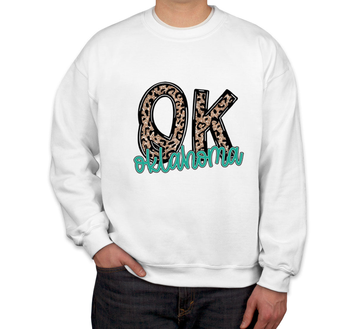 Oklahoma State Abbreviation Unisex Sweatshirt