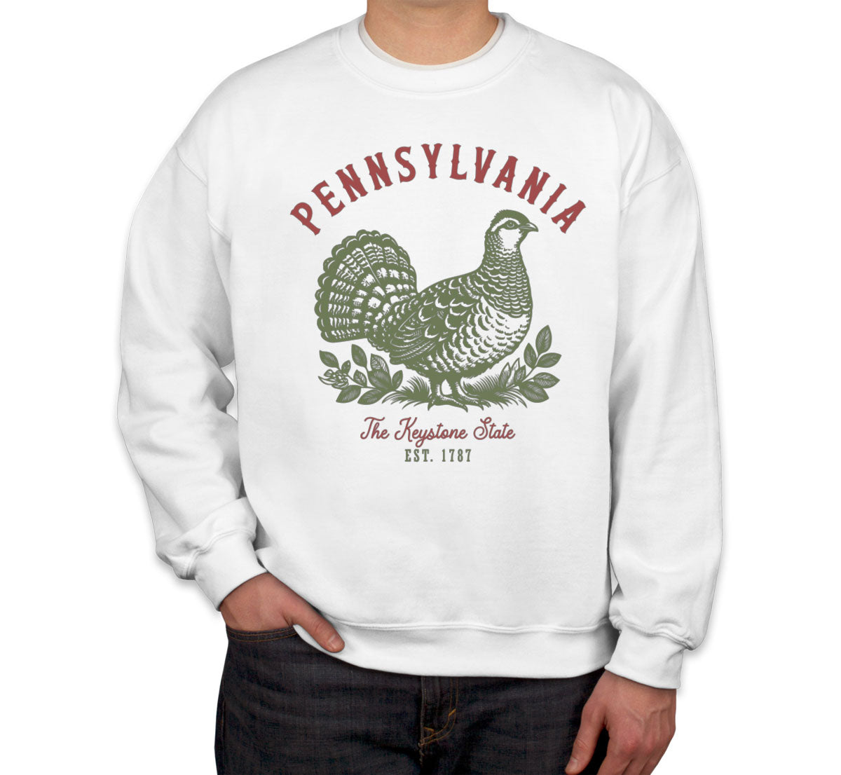 Pennsylvania State Vintage Unisex Sweatshirt