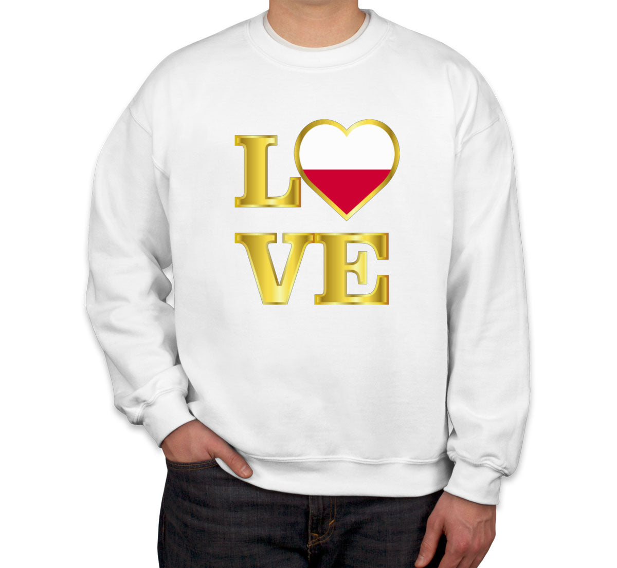 Poland Love Unisex Sweatshirt