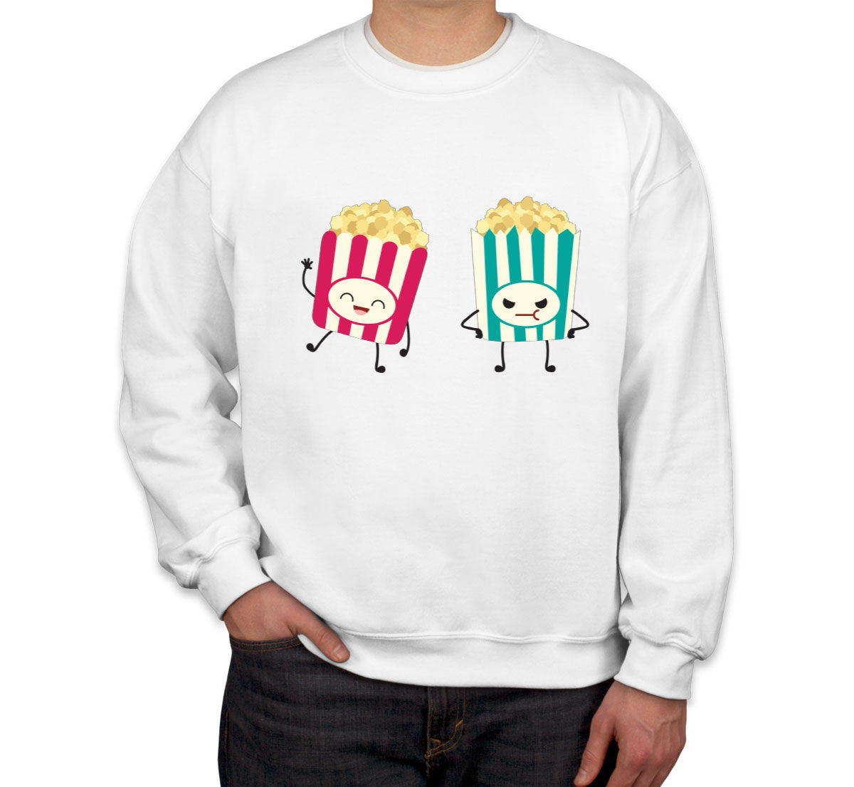Cute Popcorn Unisex Sweatshirt