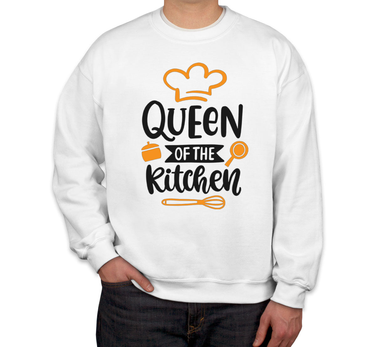 Queen Of The Kitchen Mother's Day Unisex Sweatshirt