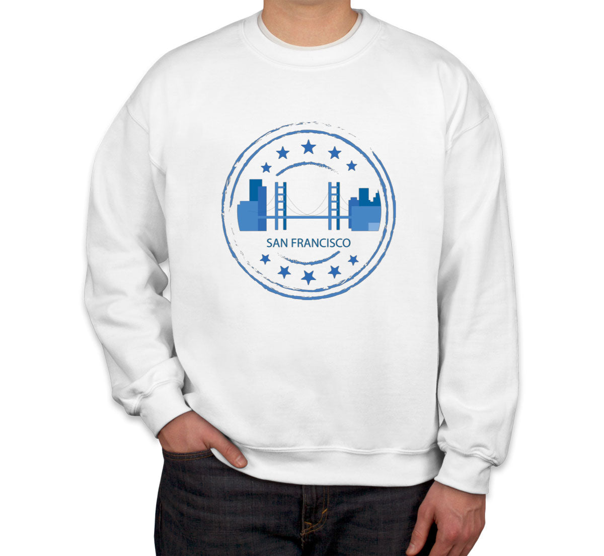 San Francisco Stamp Unisex Sweatshirt
