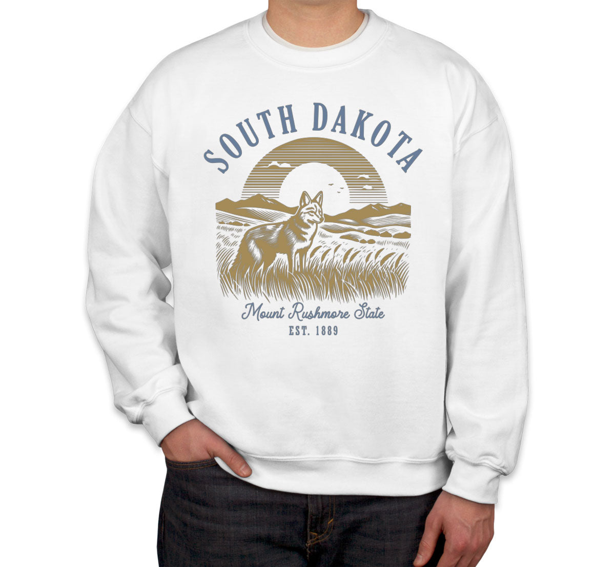South Dakota State Vintage Unisex Sweatshirt