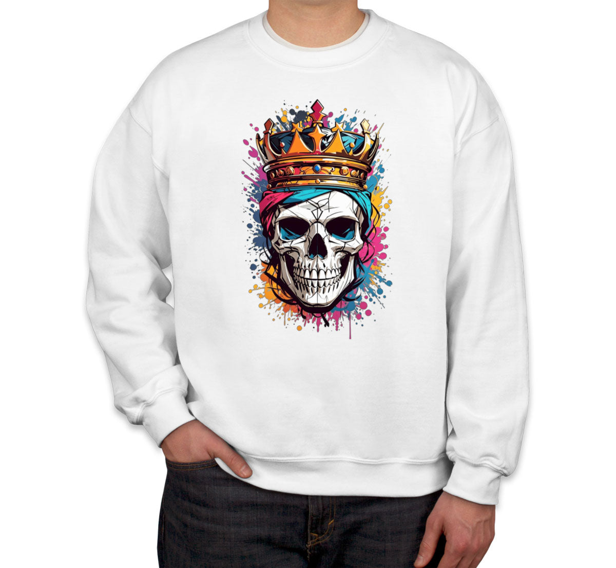 Colorful Skull Unisex Sweatshirt