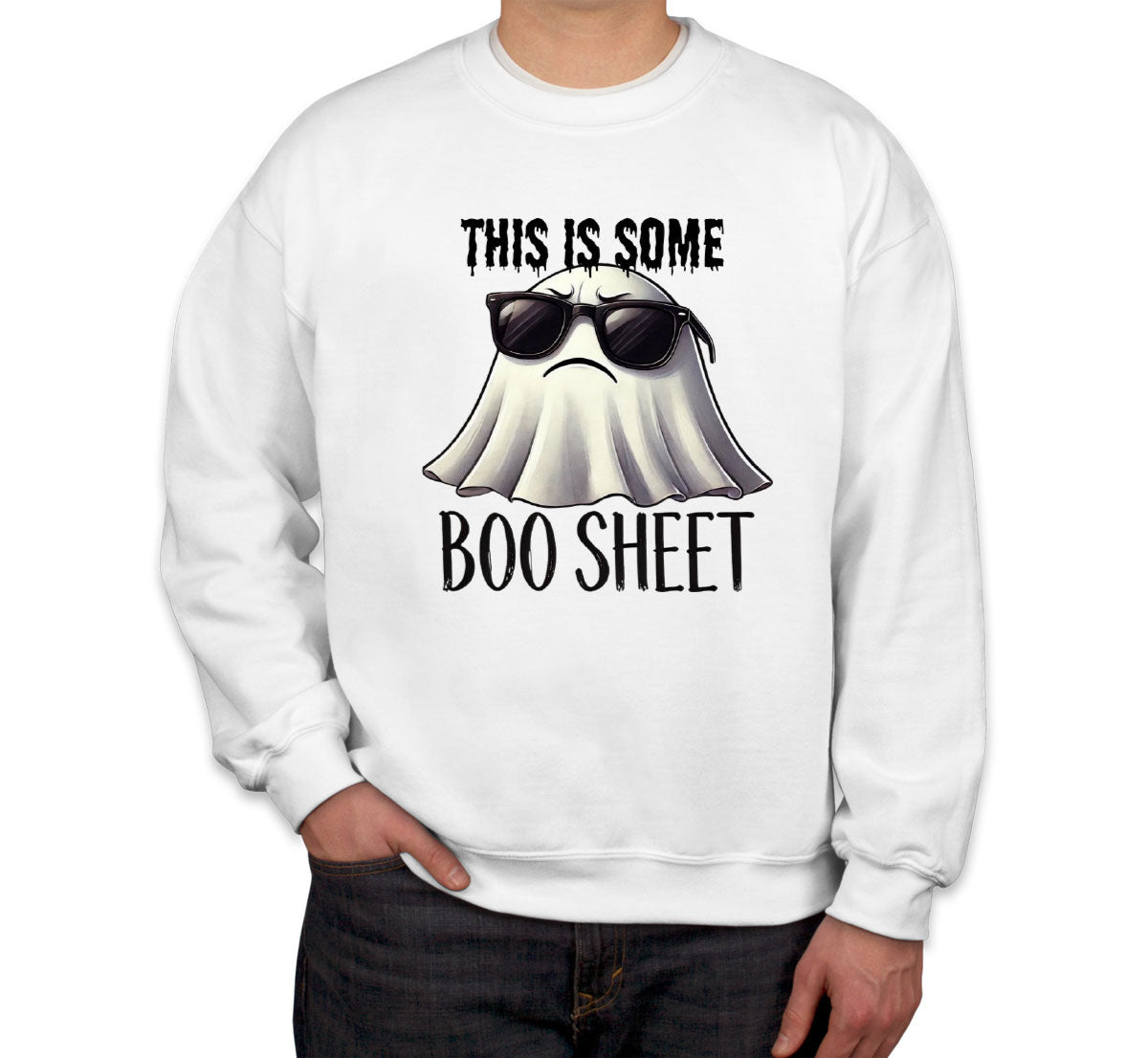 This Is Some Boo Sheet Halloween Unisex Sweatshirt