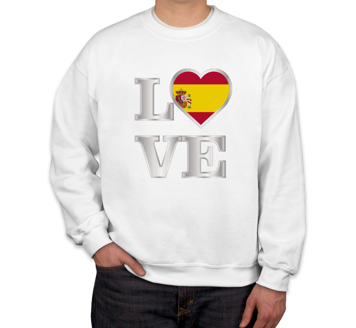 Spain Love Unisex Sweatshirt