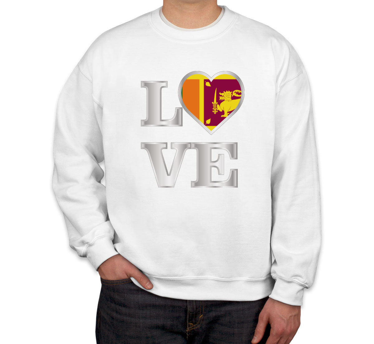 Sri Lanka Love Unisex Sweatshirt