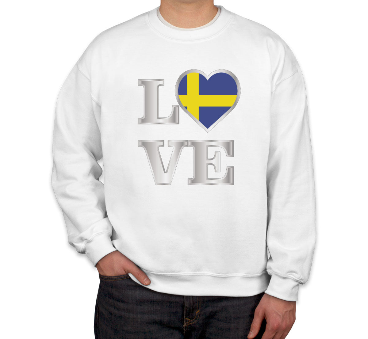 Sweden Love Unisex Sweatshirt