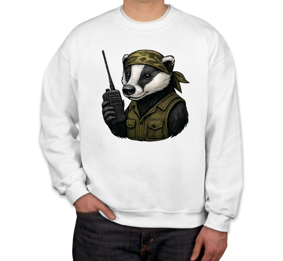 Tactical Raccoon Hunting Unisex Sweatshirt