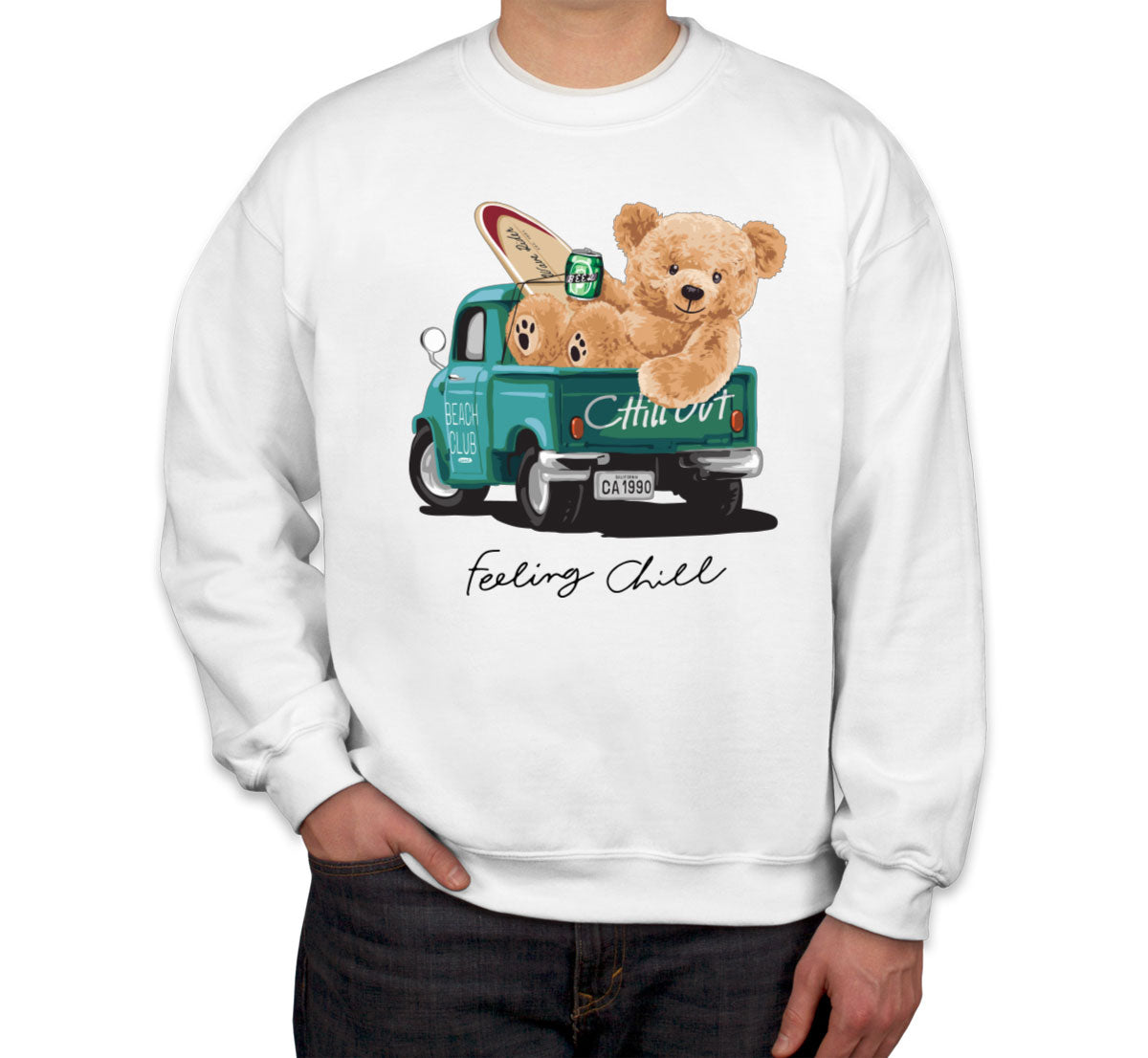 Teddy Bear Chill Out Unisex Sweatshirt