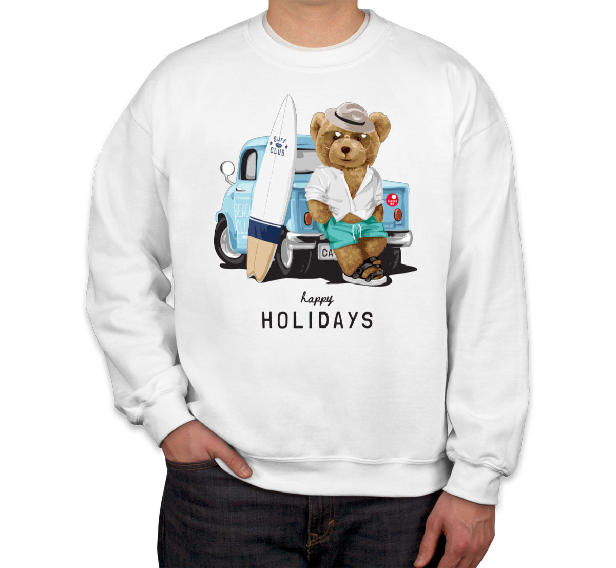 Teddy Bear Holiday Unisex Sweatshirt