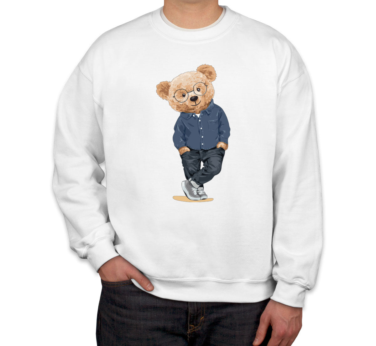 Teddy Bear Nice Guy Unisex Sweatshirt