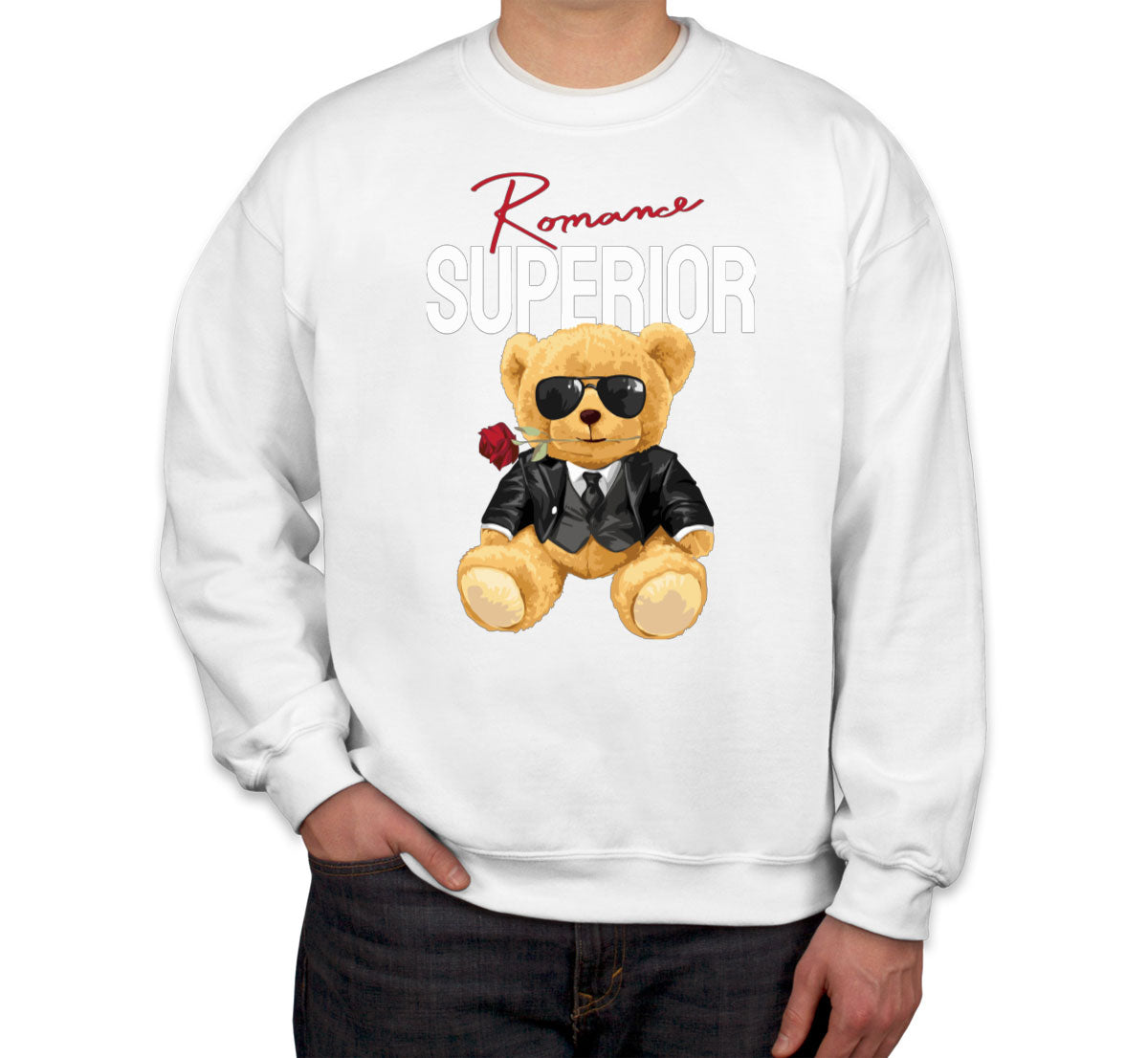 Teddy Bear Romance Unisex Sweatshirt