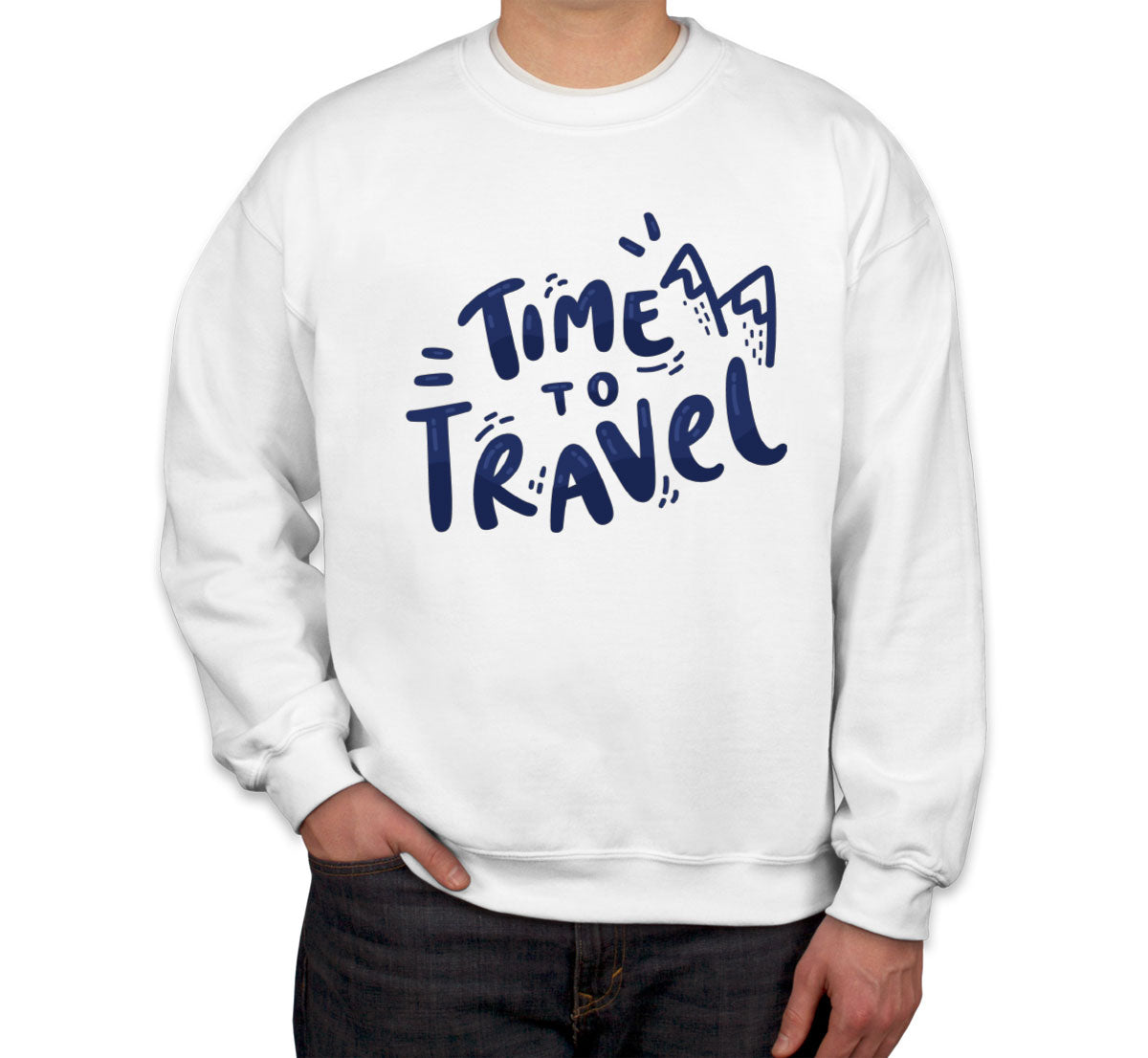 Time To Travel Unisex Sweatshirt