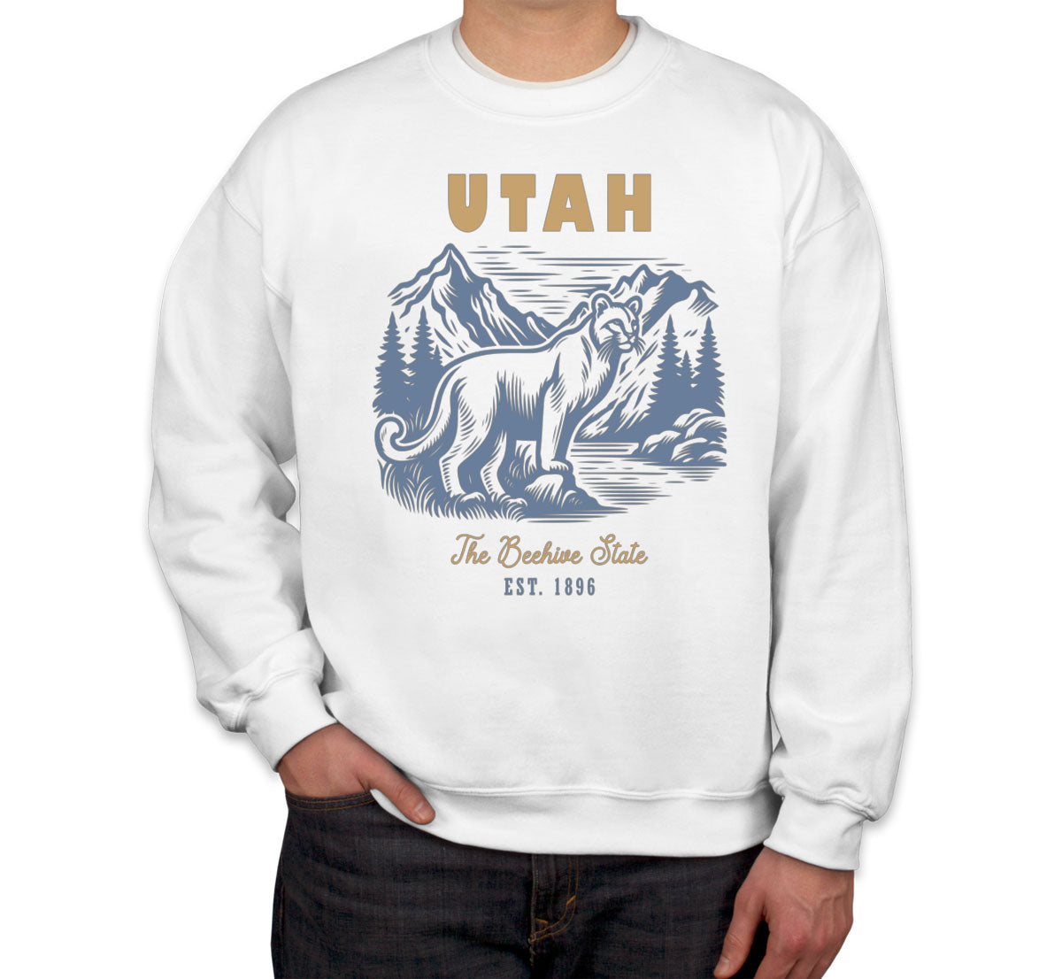 Utah State Vintage Unisex Sweatshirt