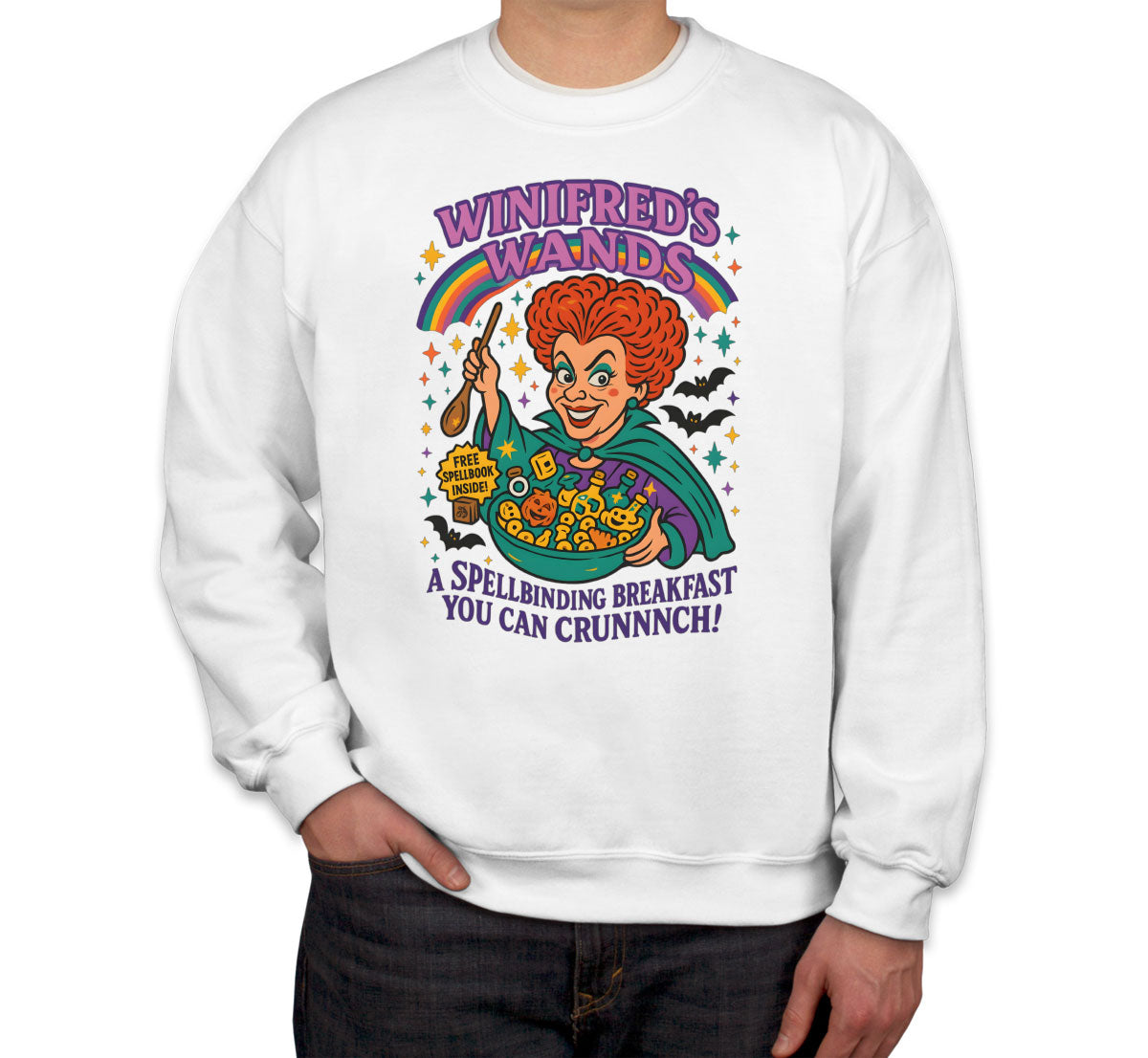 Vinifred's Wands Halloween Unisex Sweatshirt
