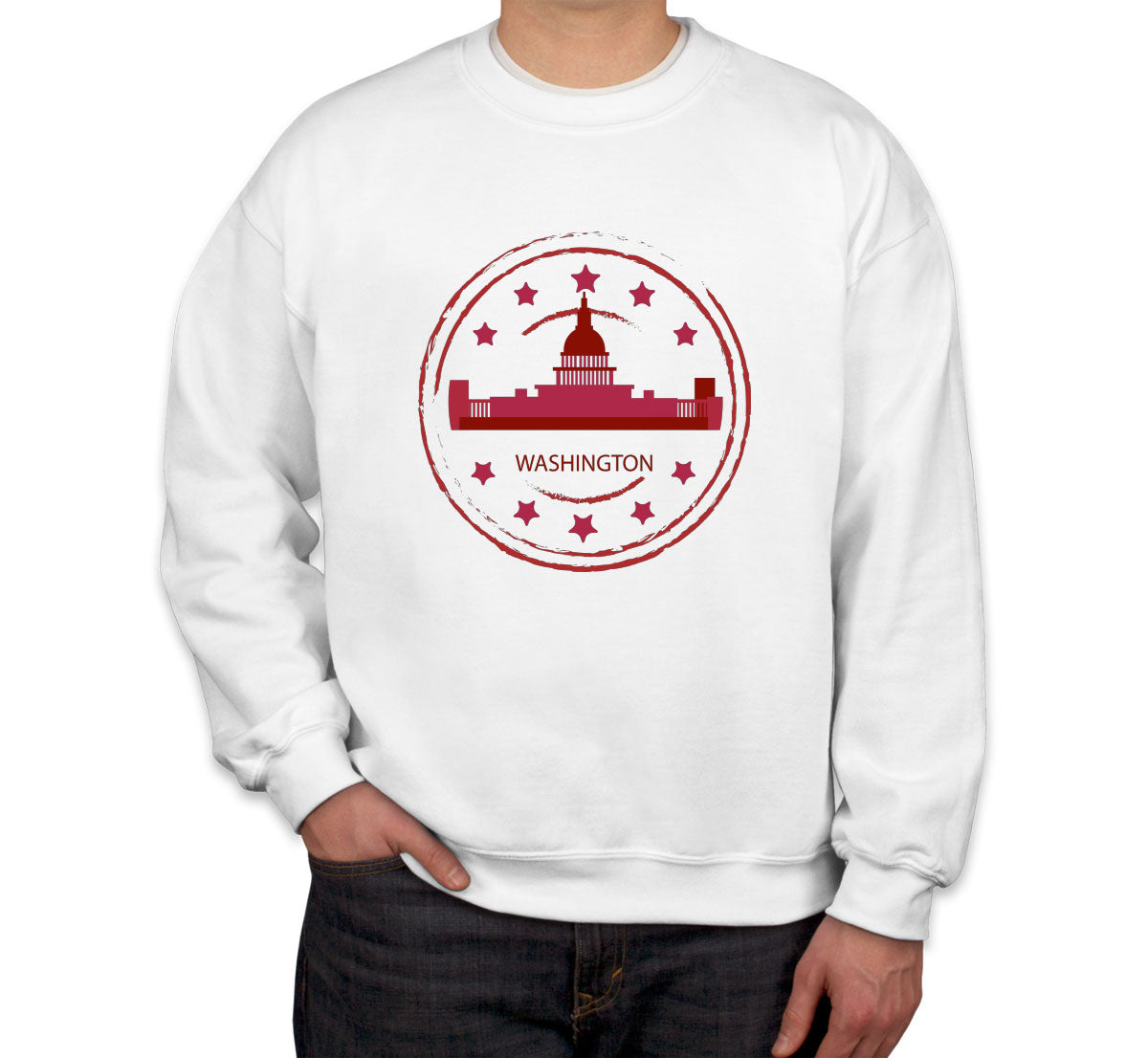 Washington Stamp Unisex Sweatshirt