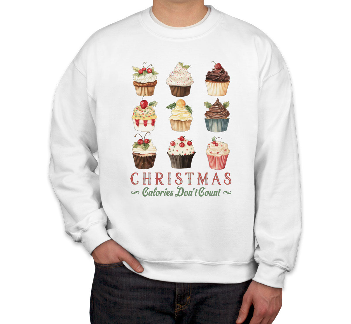 Christmas Calories Don't Count Unisex Sweatshirt