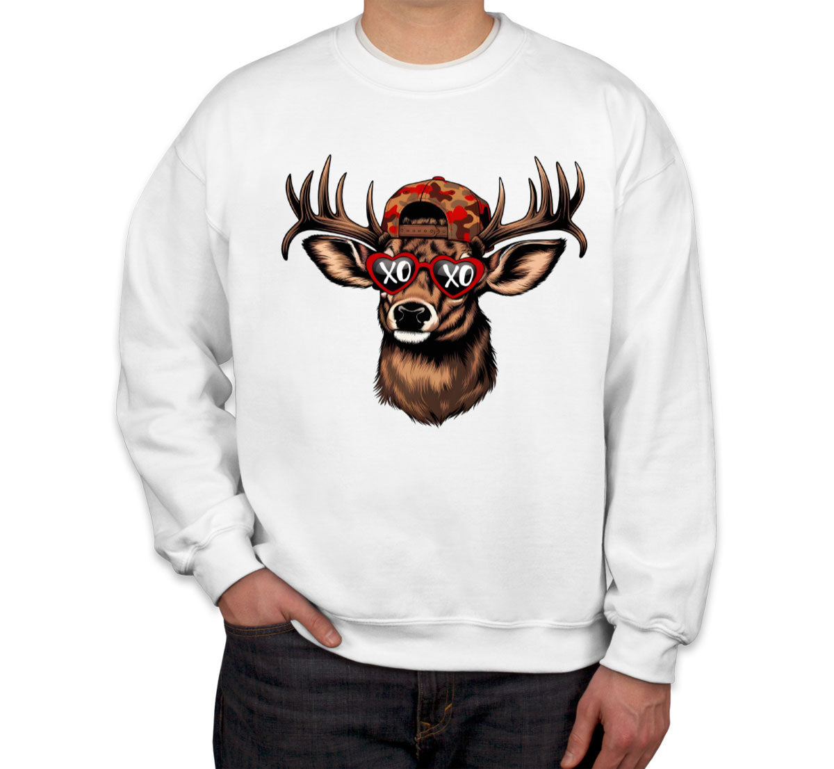 XOXO Deer Hunting Unisex Sweatshirt