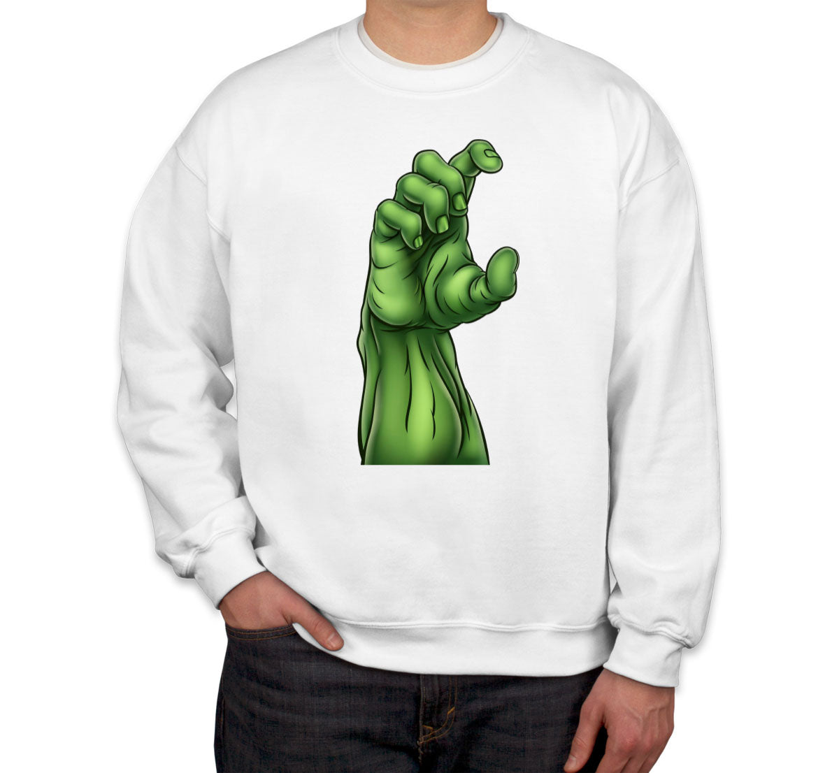 Zombie Monster Hand Halloween Unisex Sweatshirt