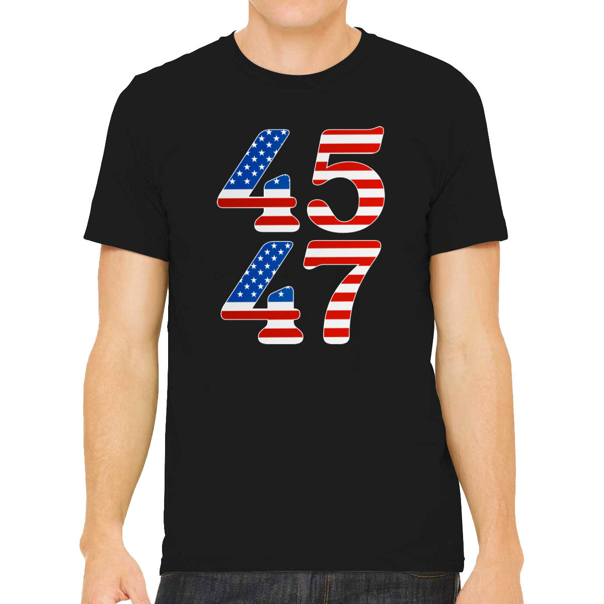 Trump 45 47 2024 Presidential Election Men's T-shirt