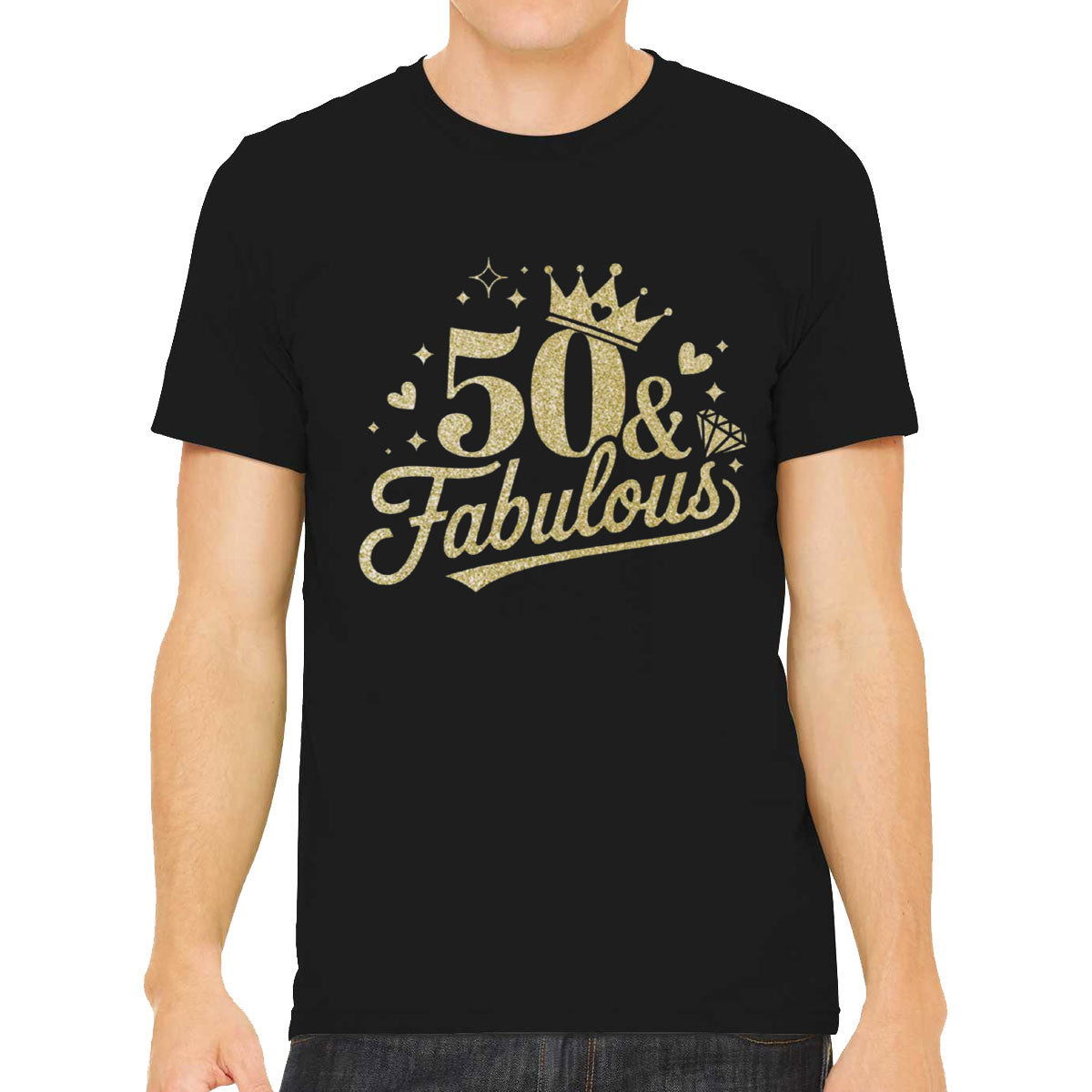 50 And Fabulous 50th Birthday Men's T-shirt