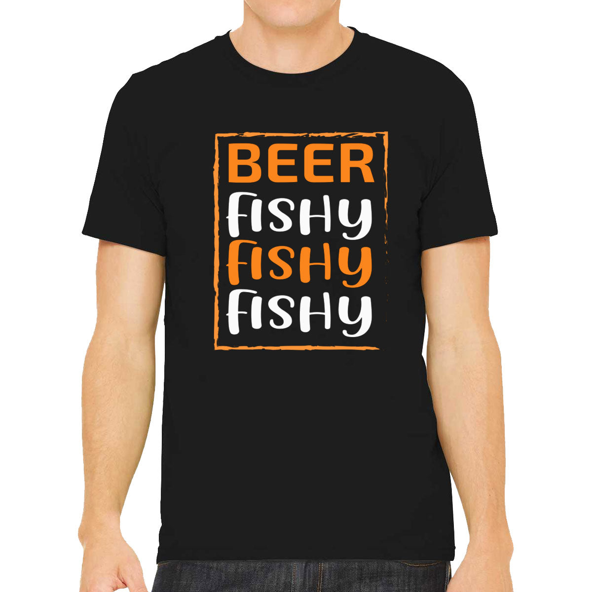 Beer Fishy Fishy Fishy Fishing Men's T-shirt