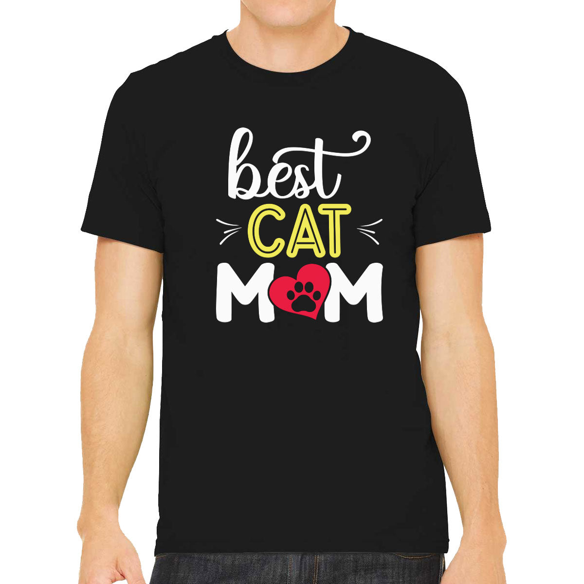 Best Cat Mom Men's T-shirt