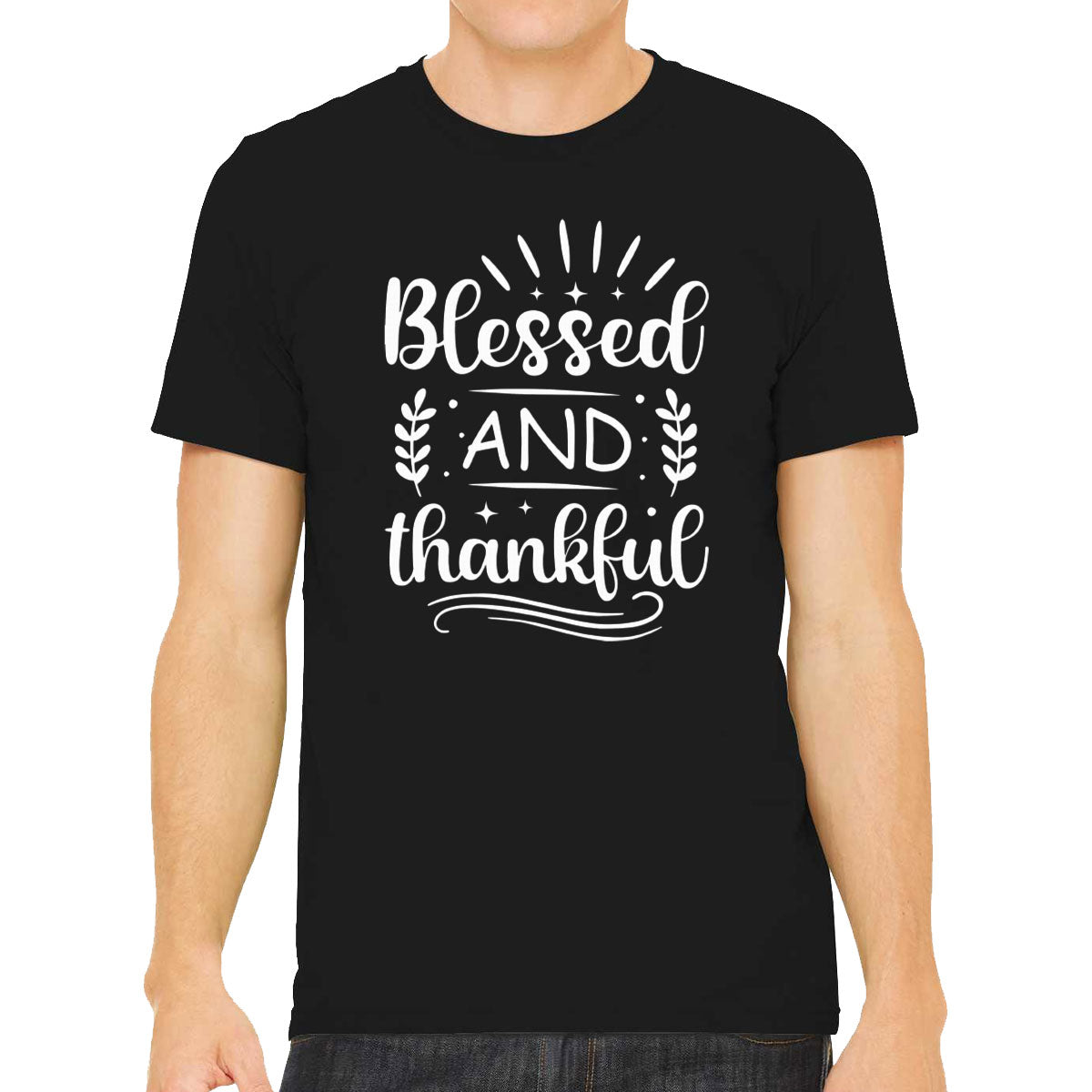 Blessed And Thankful Men's T-shirt