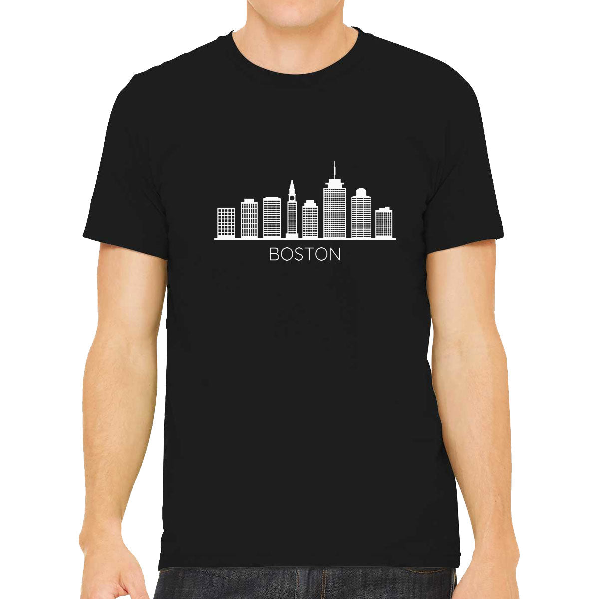 Boston Skyline Men's T-shirt