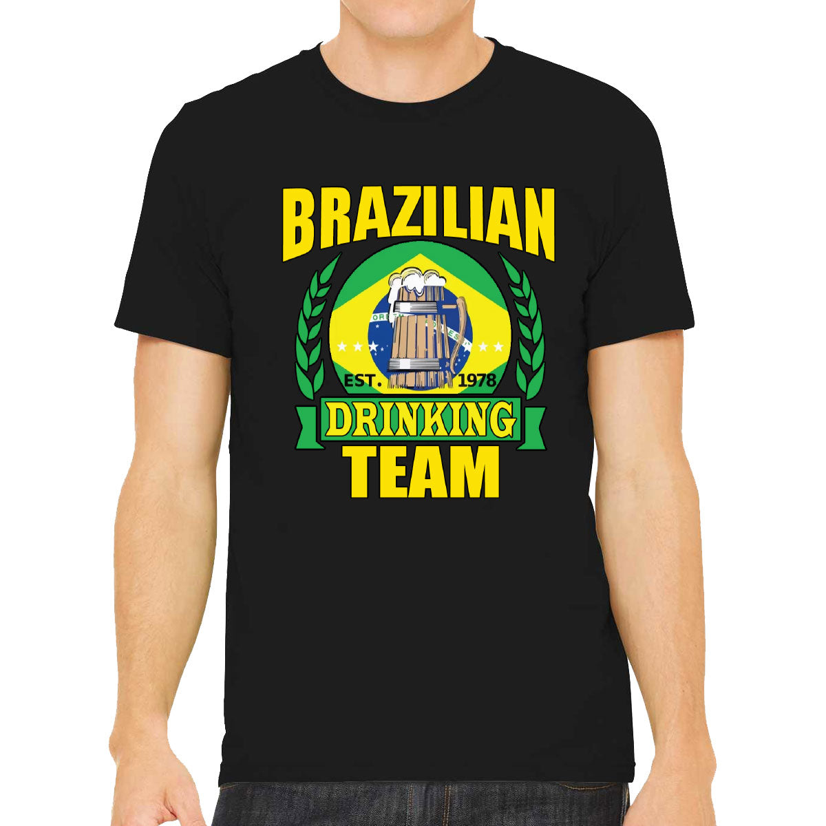 Brazilian Drinking Team Men's T-shirt