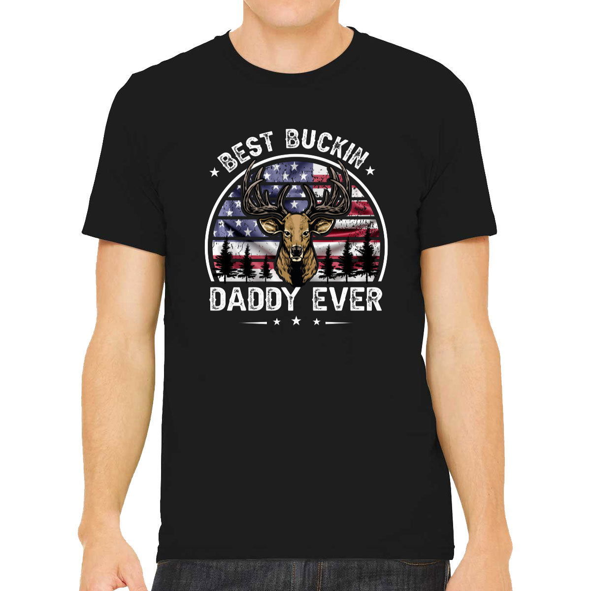 Best Buckin Daddy Ever Men's T-shirt