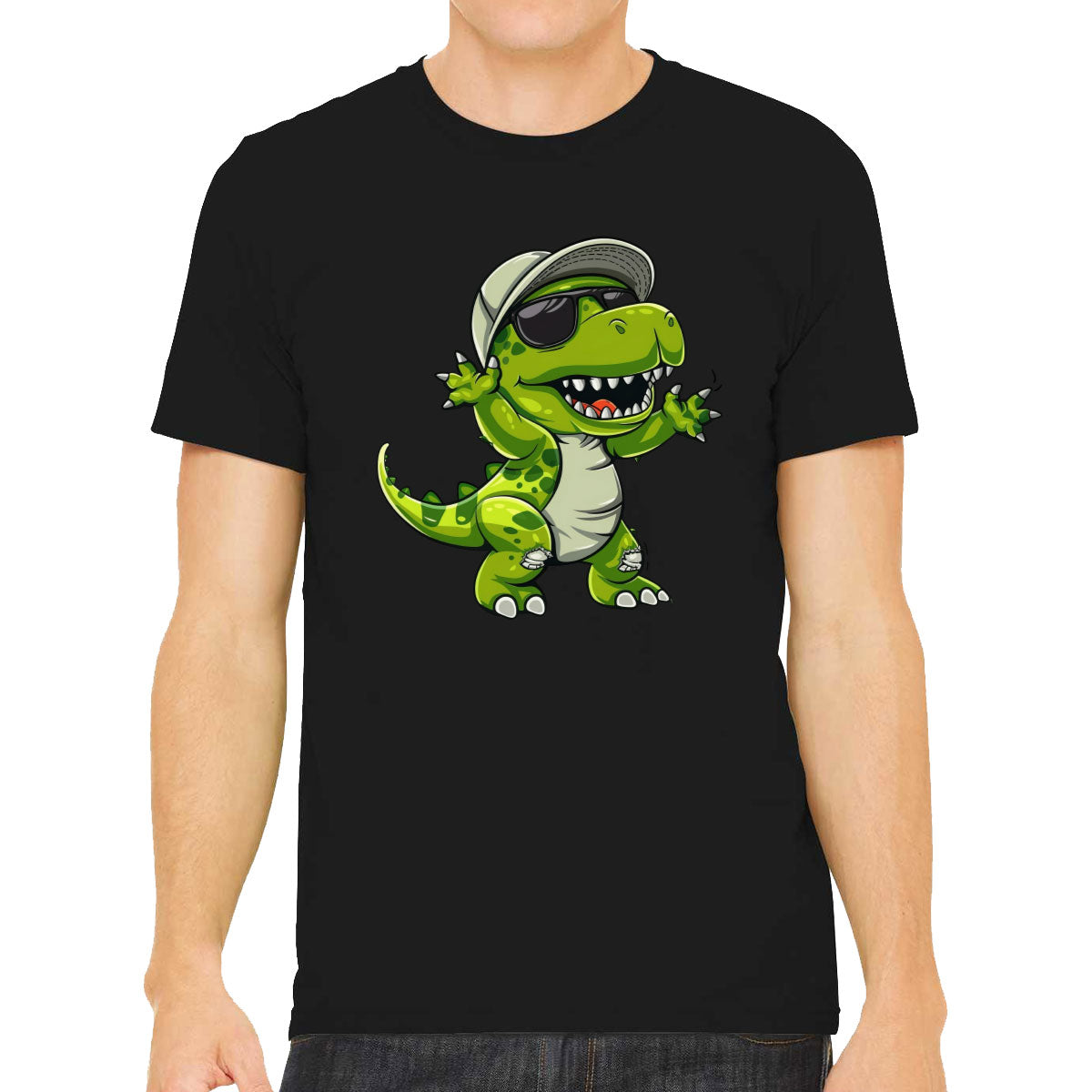 Dabbing Dinosaur Men's T-shirt