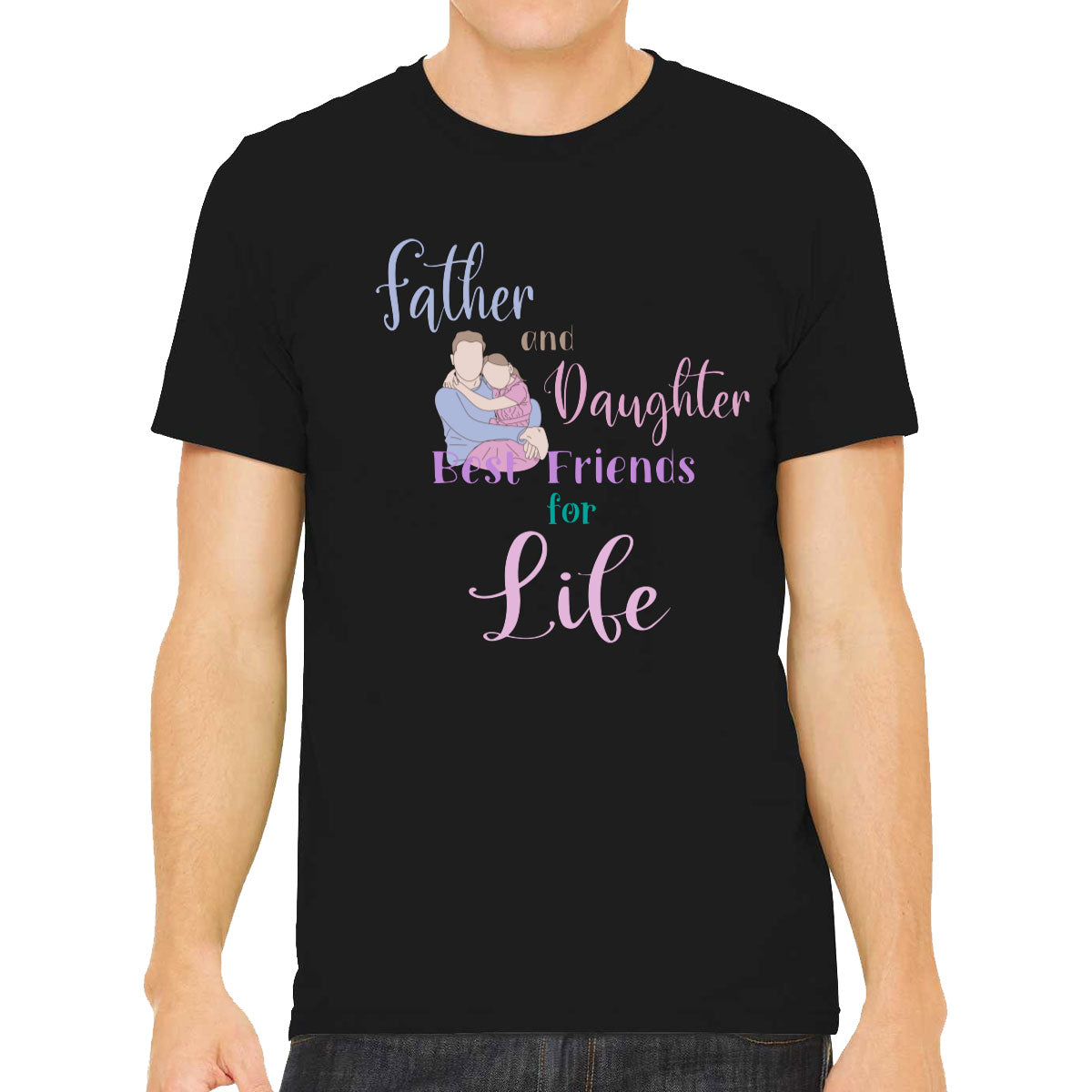Father And Daughter Father's Day Men's T-shirt