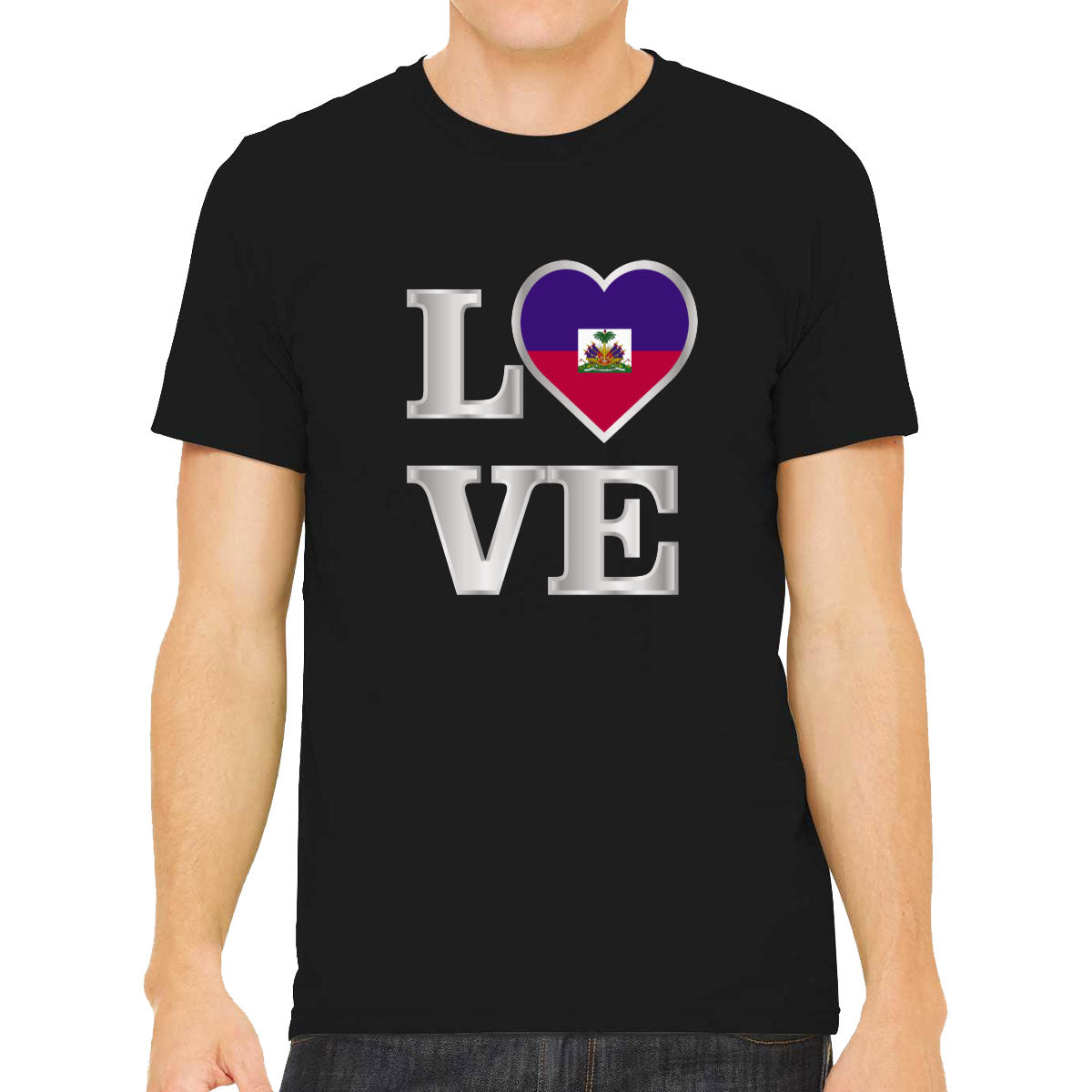 Haiti Love Men's T-shirt