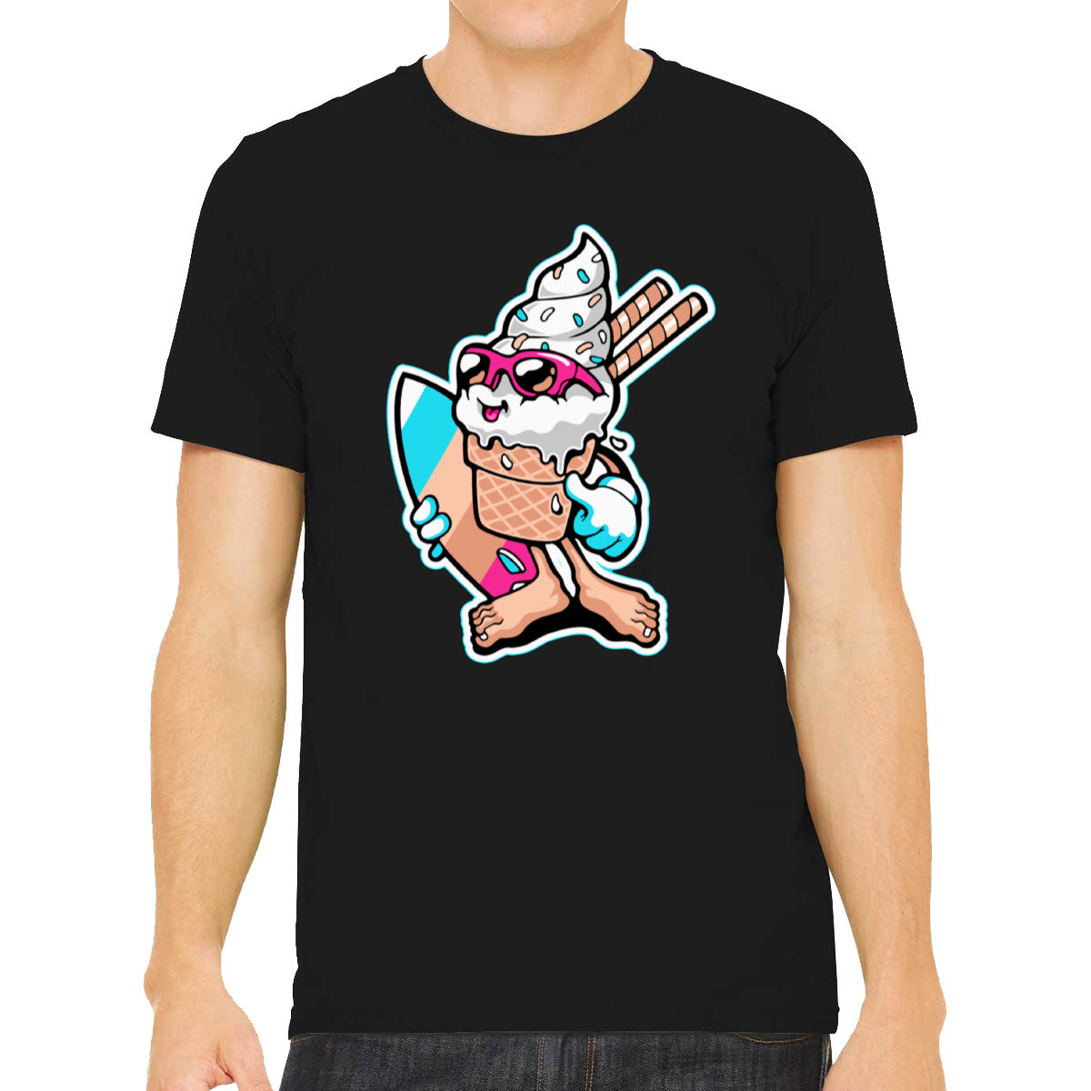 Ice Cream Surfer Men's T-shirt