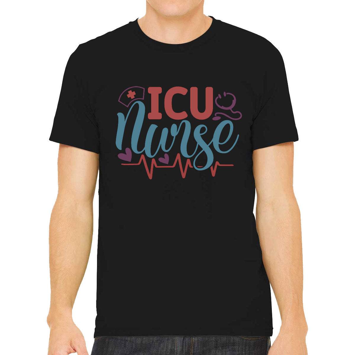 ICU Nurse Men's T-shirt