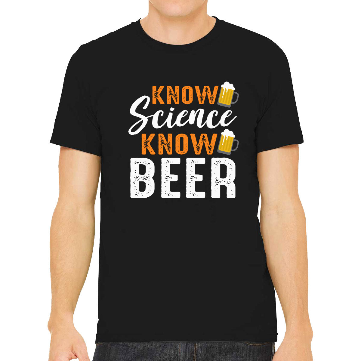 Know Science Know Beer Men's T-shirt