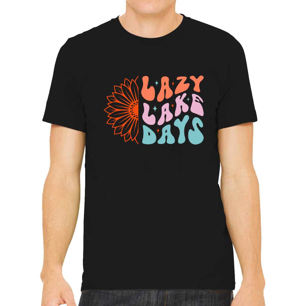 Lazy Lake Days Men's T-shirt