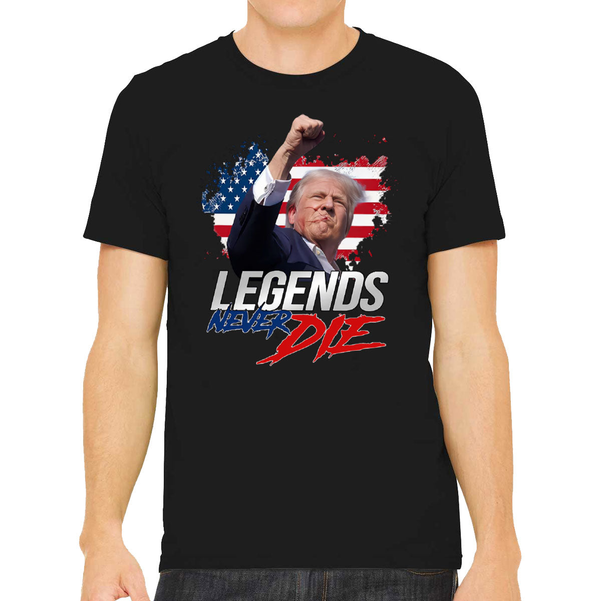 Legends Never Die Trump Men's T-shirt