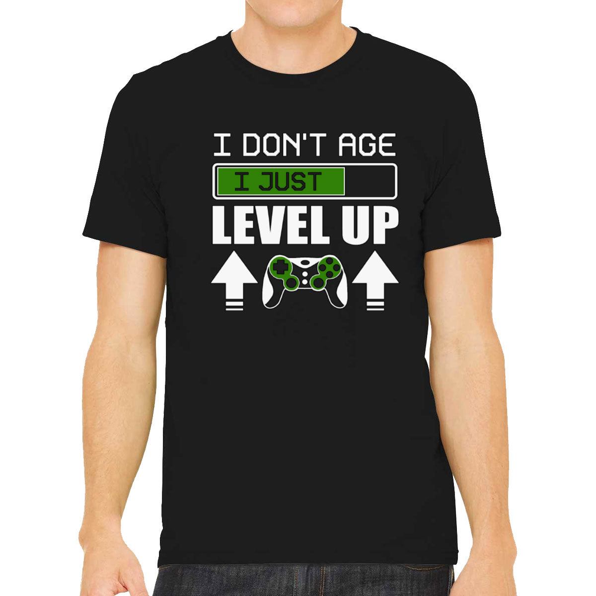 I Don't Age I Just Level Up Men's T-shirt