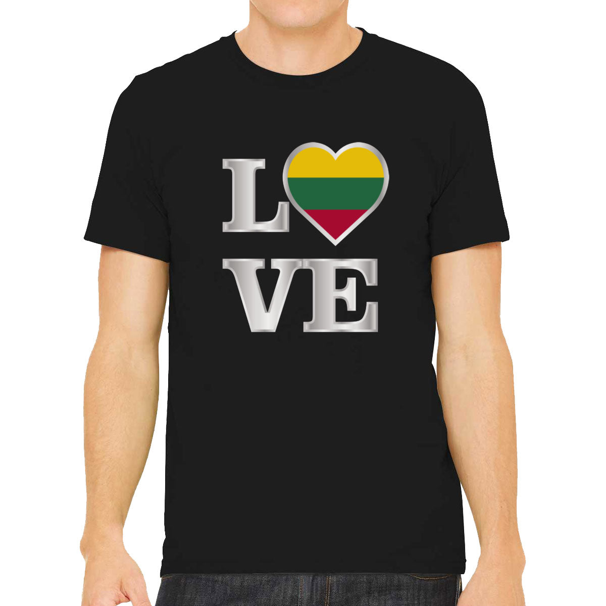 Lithuania Love Men's T-shirt